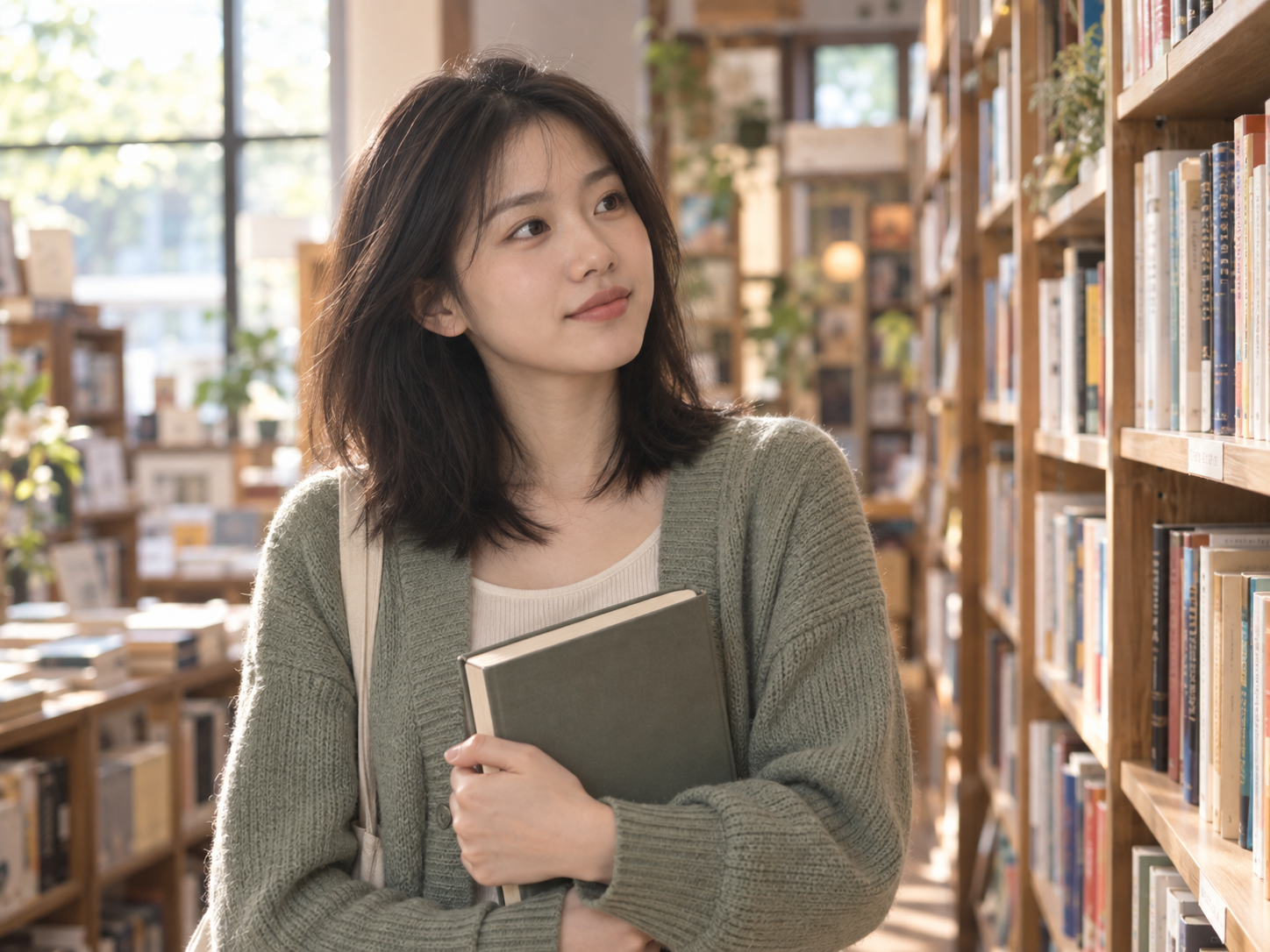虚构角色闻溪，成年女性，约21岁