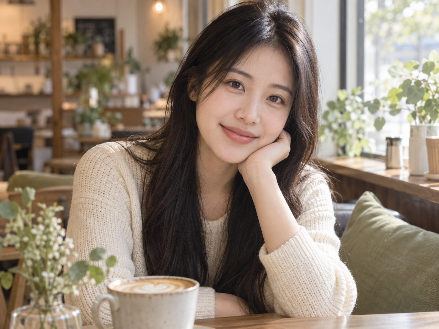 虚构角色知夏，成年女性，约20岁